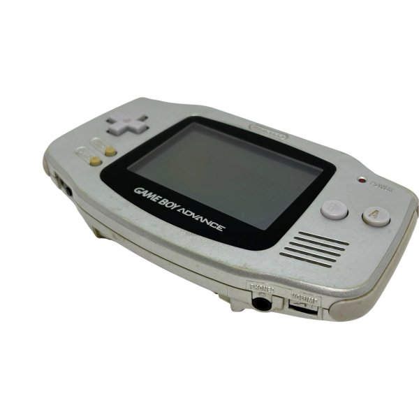 画像7: ゲームボーイアドバンス本体（シルバー） (7)