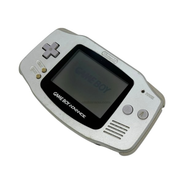 画像8: ゲームボーイアドバンス本体（シルバー） (8)