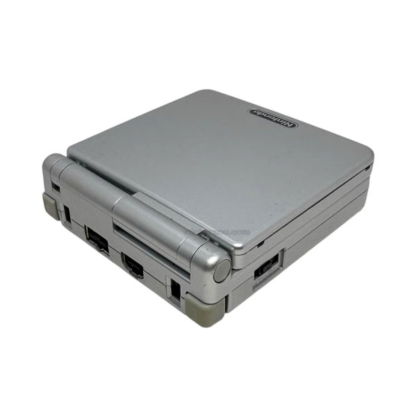 画像2: ゲームボーイアドバンスSP本体（プラチナシルバー） (2)