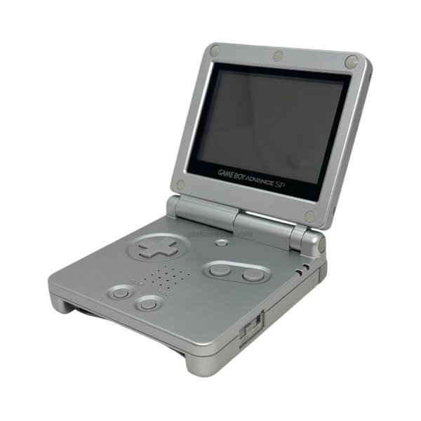 画像8: ゲームボーイアドバンスSP本体（プラチナシルバー） (8)