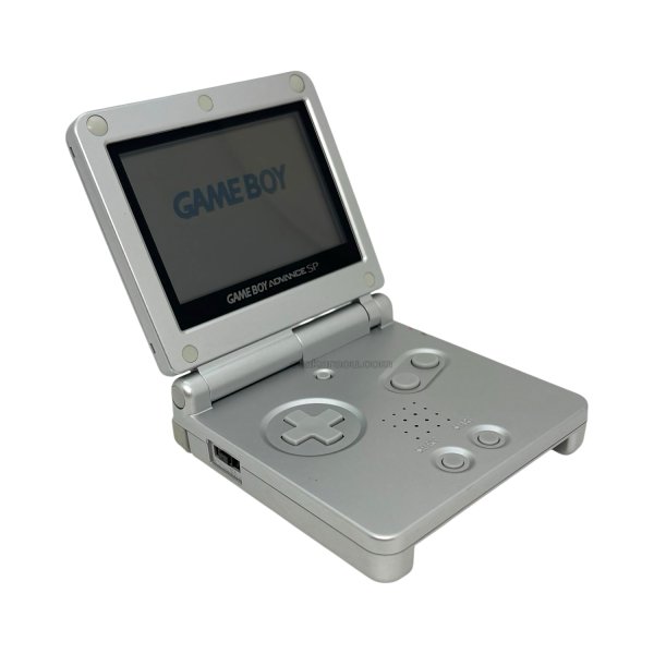 画像10: ゲームボーイアドバンスSP本体（プラチナシルバー） (10)