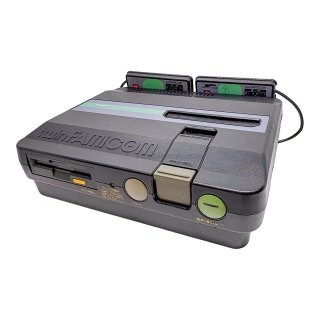 ツインファミコン　本体 ツインファミコン本体-2 中古 動作確認済 ファミコン 周辺機器/本体