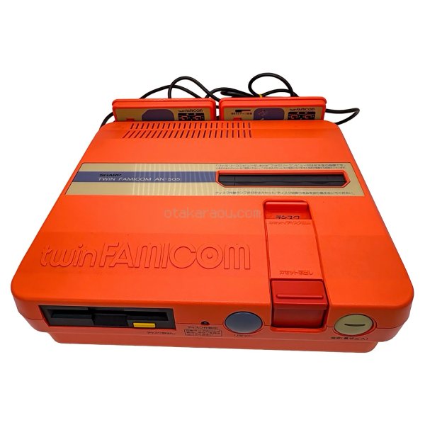 ツインファミコン本体-4　AN-505 red 赤 