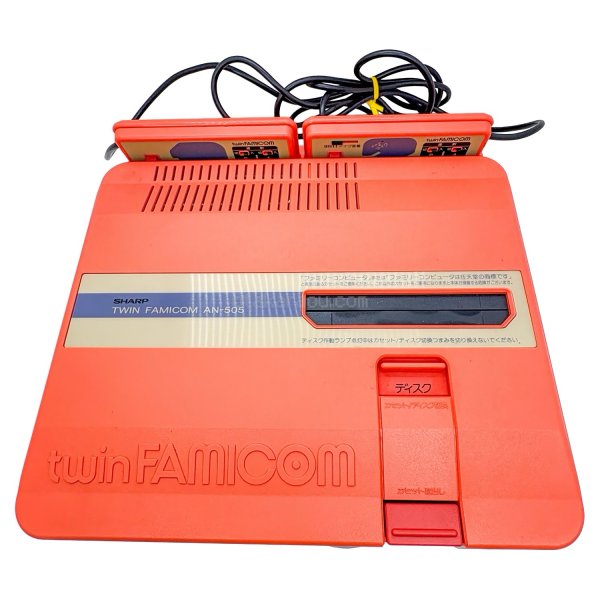 ツインファミコン本体-4　AN-505 red 赤 