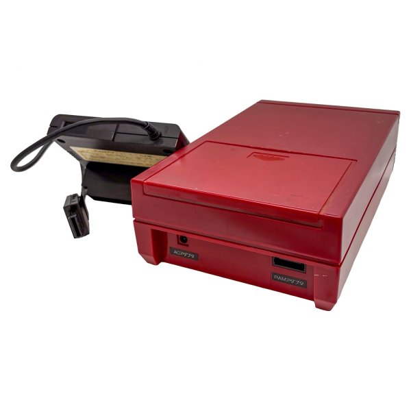 ディスクシステム本体 【ファミコン】 / 動作確認済み 外装清掃済み / ディスクシステムConsole System for NES (Famicom) - Tested & Cleaned
