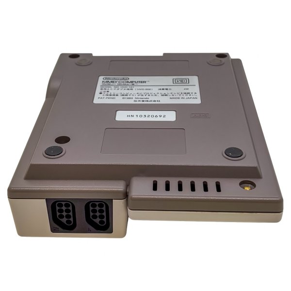 NEWファミコン本体 【ファミコン】 / 動作確認済み 外装清掃済み / NEWファミコンConsole System for NES (Famicom) - Tested & Cleaned