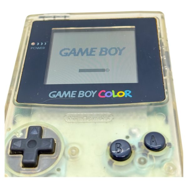 ゲームボーイカラー本体 (クリア) 【ゲームボーイ】 / 動作確認済み 外装清掃済み / ゲームボーイカラーConsole System for Game Boy - Tested & Cleaned