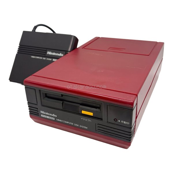 ディスクシステム本体 【ファミコン】 / 動作確認済み 外装清掃済み / ディスクシステムConsole System for NES (Famicom) - Tested & Cleaned