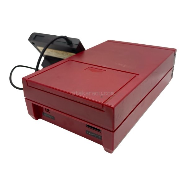 ディスクシステム本体 【ファミコン】 / 動作確認済み 外装清掃済み / ディスクシステムConsole System for NES (Famicom) - Tested & Cleaned