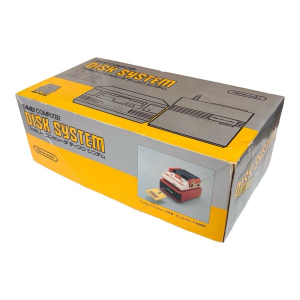 ディスクシステム本体 【ファミコン】 / 動作確認済み 外装清掃済み / ディスクシステムConsole System for NES (Famicom) - Tested & Cleaned
