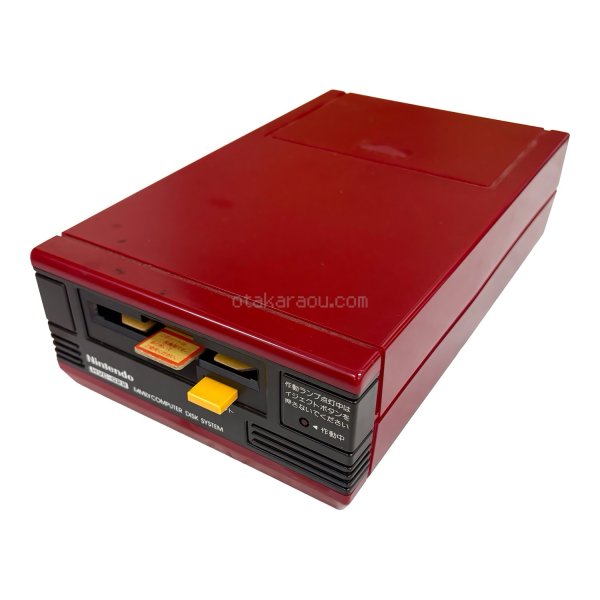 ディスクシステム本体 【ファミコン】 / 動作確認済み 外装清掃済み / ディスクシステムConsole System for NES (Famicom) - Tested & Cleaned