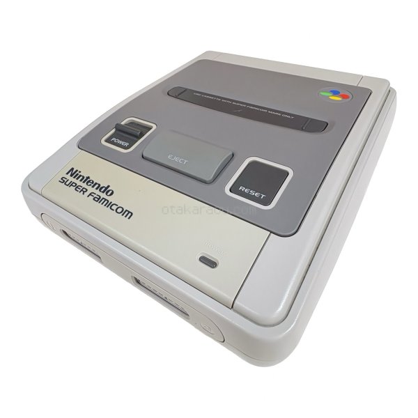 スーパーファミコン本体　-10 【スーパーファミコン】 / 動作確認済み 外装清掃済み / スーパーファミコンConsole System for SNES (Super Famicom) - Tested & Cleaned