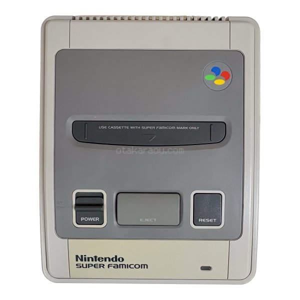 スーパーファミコン本体　-10 【スーパーファミコン】 / 動作確認済み 外装清掃済み / スーパーファミコンConsole System for SNES (Super Famicom) - Tested & Cleaned