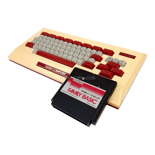 ファミリーベーシック【ファミコン】 / 動作確認済み 外装清掃済み / family basic for NES (Famicom) - Tested & Cleaned