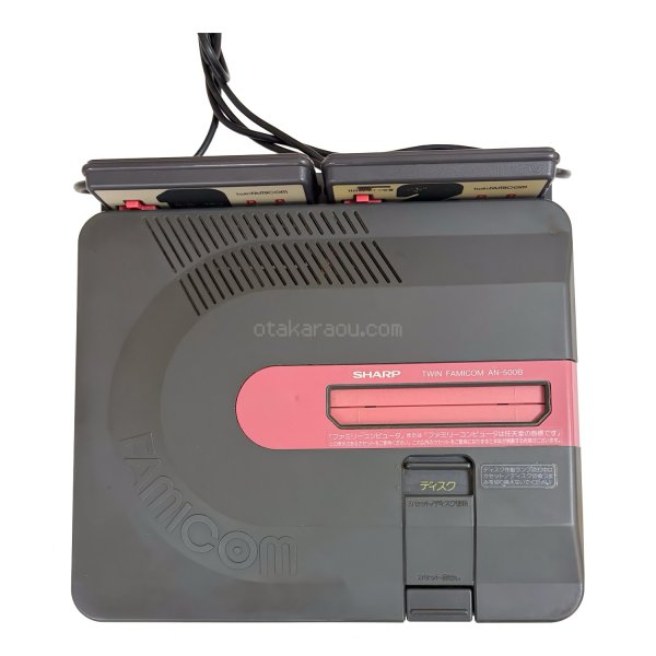 ツインファミコン本体-1 【ファミコン】 / 動作確認済み 外装清掃済み / Twin FamicomConsole System for NES (Famicom) - Tested & Cleaned
