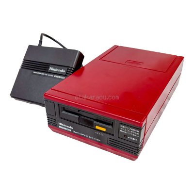 ディスクシステム本体 【ファミコン】 / 動作確認済み 外装清掃済み / ディスクシステムConsole System for NES (Famicom) - Tested & Cleaned