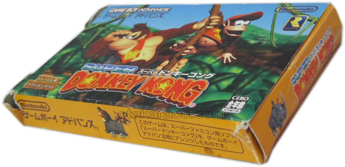 ドンキーコング2 ゲームボーイアドバンス　箱　説明書　GBA 新品未使用