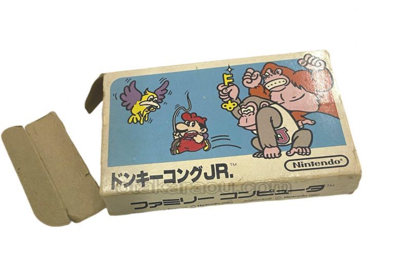 ドンキーゴングJr． テーブルトップ 箱説あり ファミコンソフト