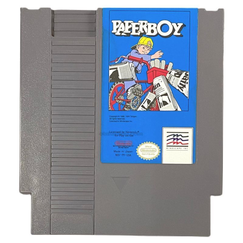 NES ソフト PAPERBOY (ペーパーボーイ)・販売【ファミコンショップお宝