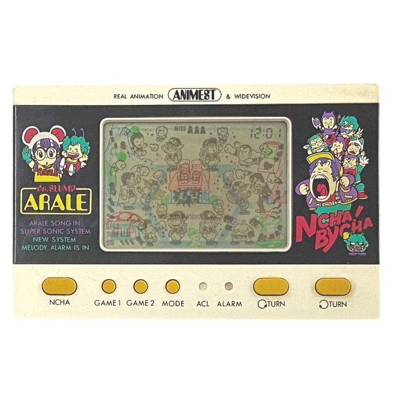 Dr スランプ アラレちゃん んちゃ ばいちゃ 黒 ゲームウォッチ 販売 買取 任天堂 Gamewatch なら ゲームウォッチ販売お宝王 Dr スランプ アラレちゃん んちゃ ばいちゃ 黒 ゲームウォッチ 販売 買取 任天堂 Gamewatch なら ゲームウォッチ販売お宝王