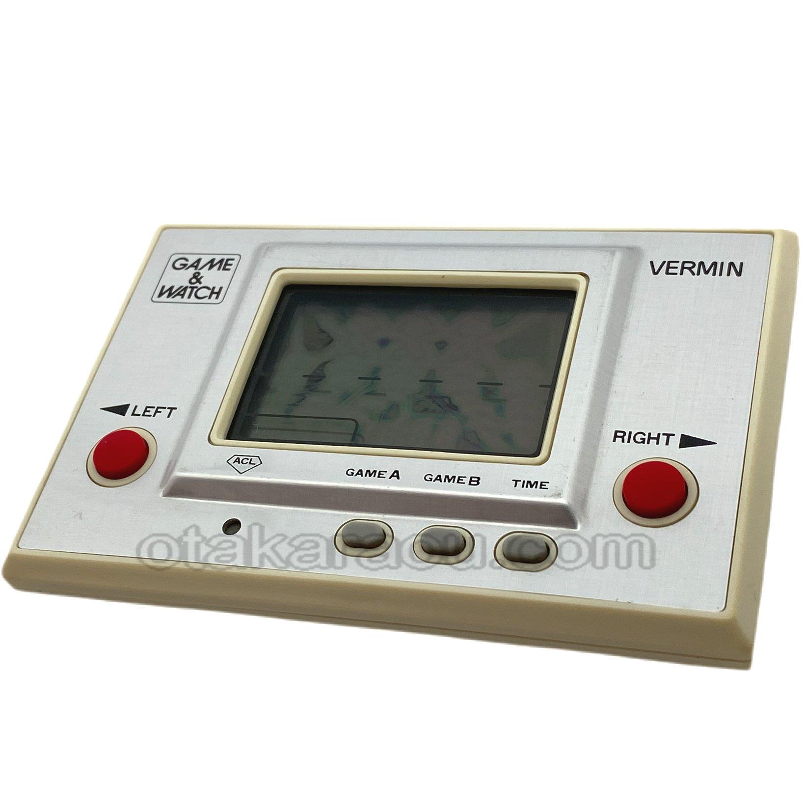 美品 ゲームウォッチ バーミン VERMIN 任天堂 GAME&WATCH - ゲーム