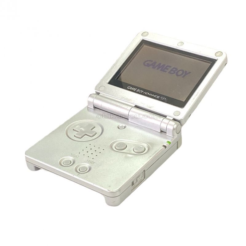 GBA ゲームボーイアドバンスSP本体　クリアケース付き