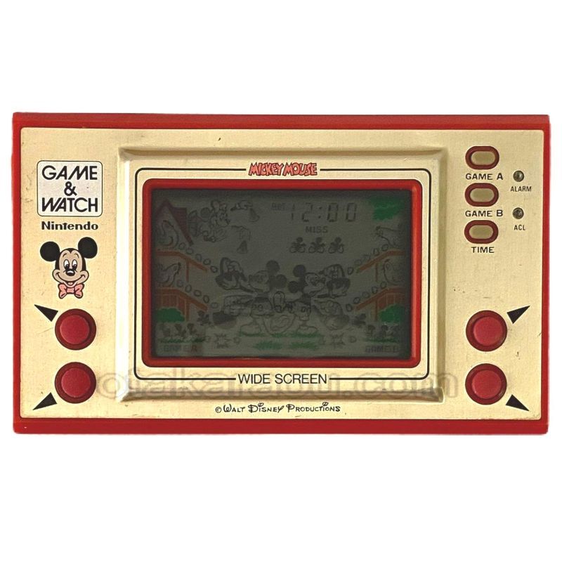 【1981年製】GAME\u0026WATCH MICKEY MOUSE