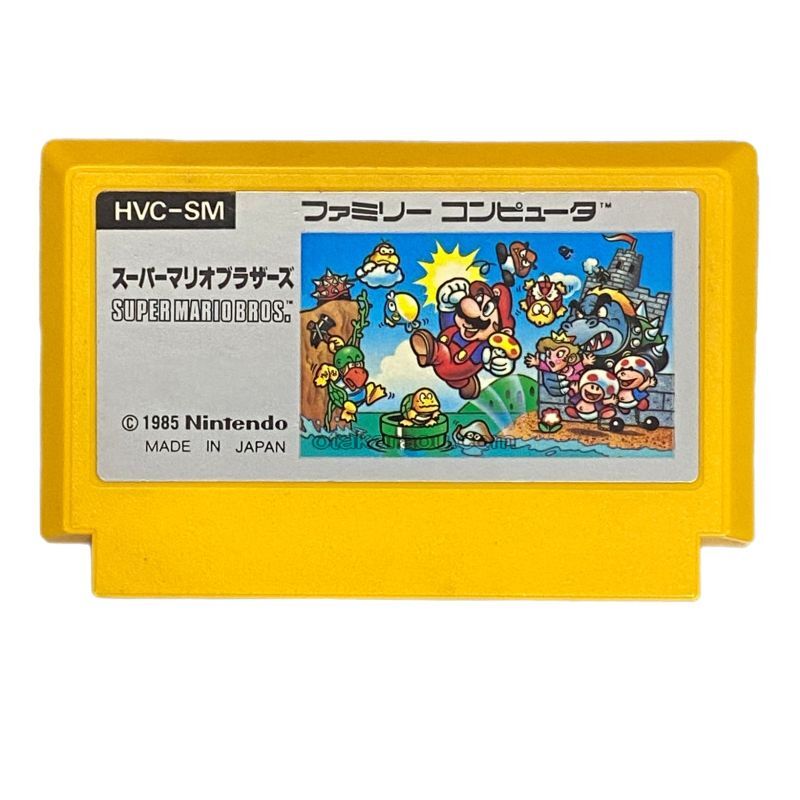 ファミコンソフト】スーパーマリオブラザーズ 後期型・中古 通販