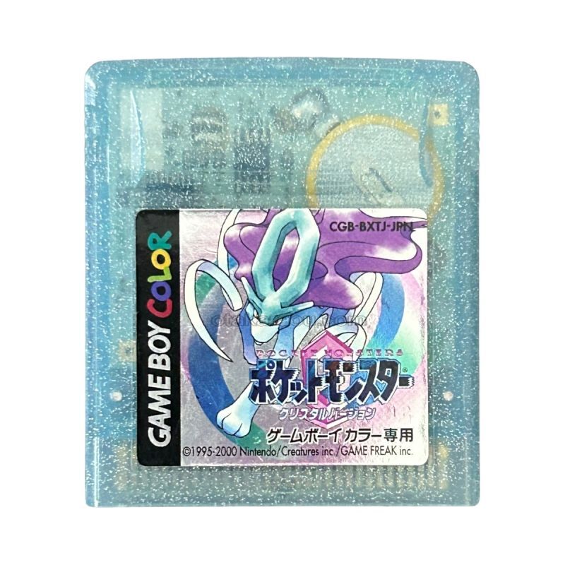 ゲームボーイカラー ソフト ポケモンクリスタル・中古,人気名作ゲーム 