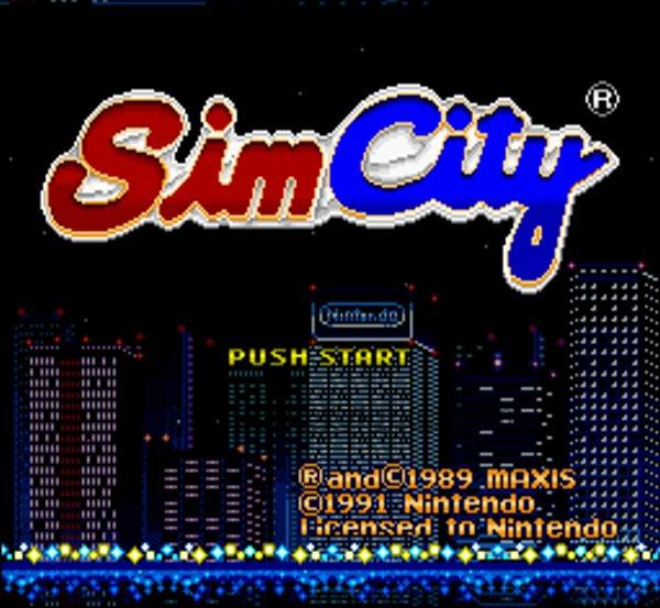 シムシティー スーパーファミコンソフト - 家庭用ゲームソフト
