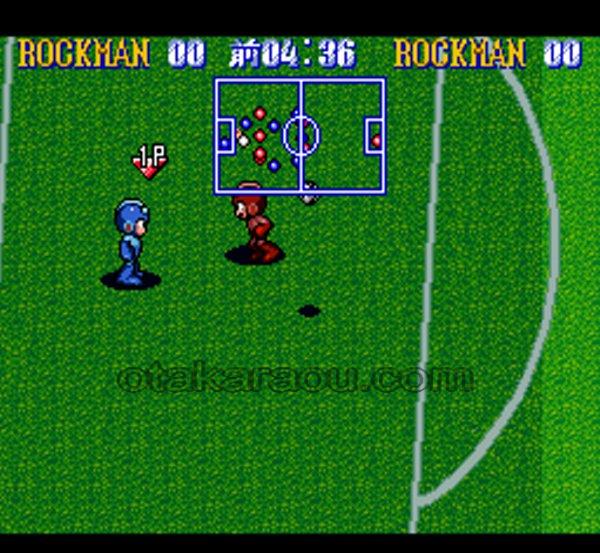 スーパーファミコンソフト ロックマンズサッカー・名作スーファミを販売・通販するなら、【ファミコンショップお宝王】